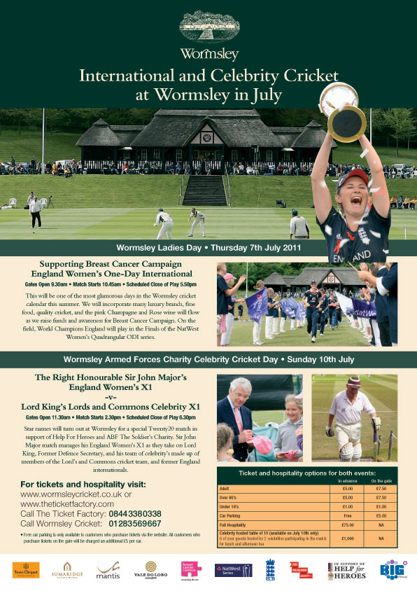 wormsley events in july tic